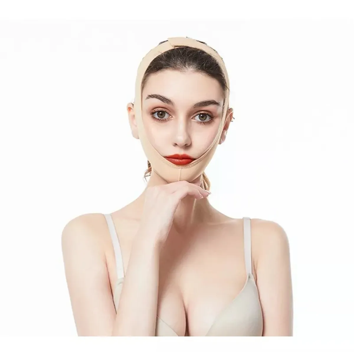 TIOZONEY - Mentonera Faja Oferta Reduce Arruga Papada Cachete Mejilla