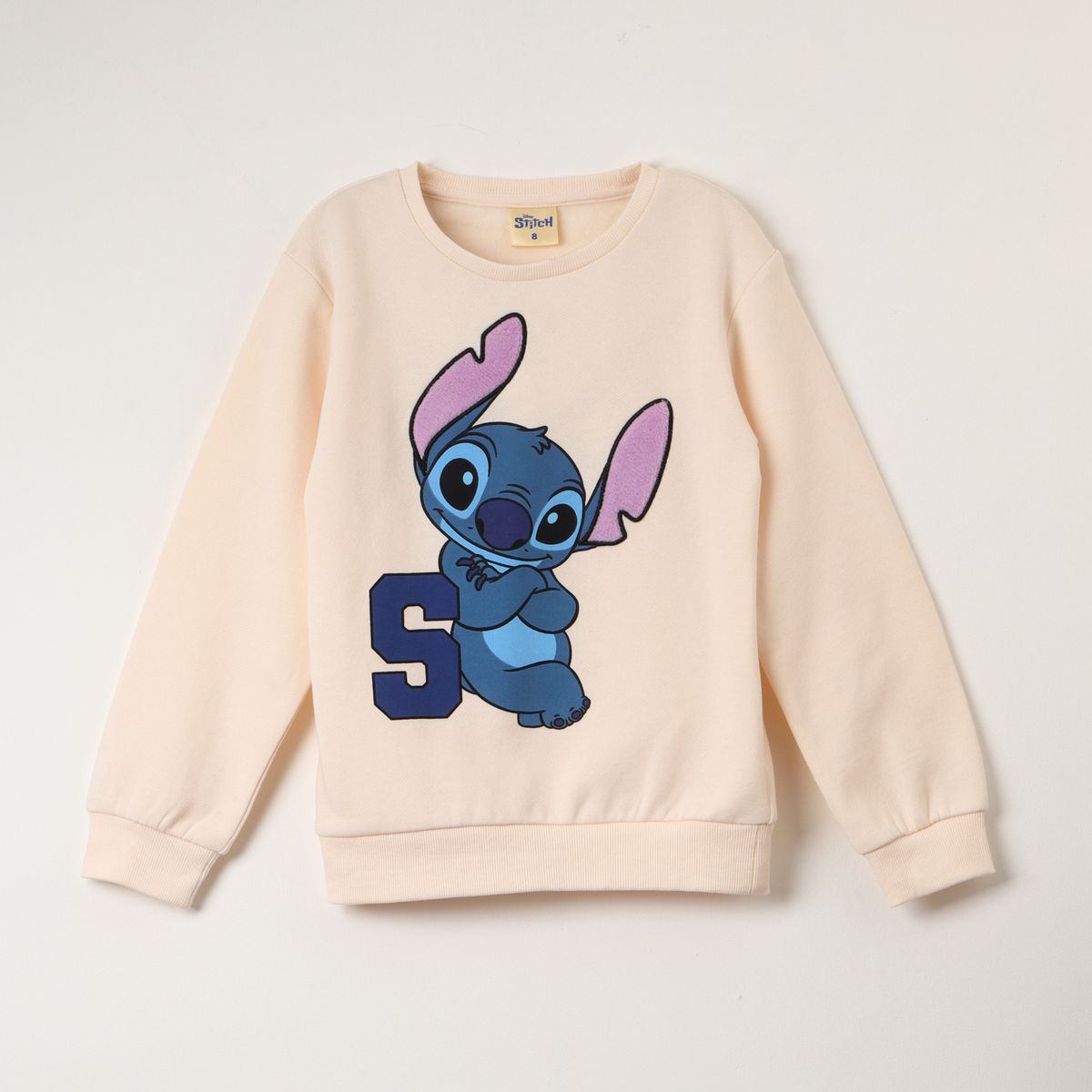 DISNEY - Polerón Stitch Disney Estampado Letras - Niños 4-10 Años