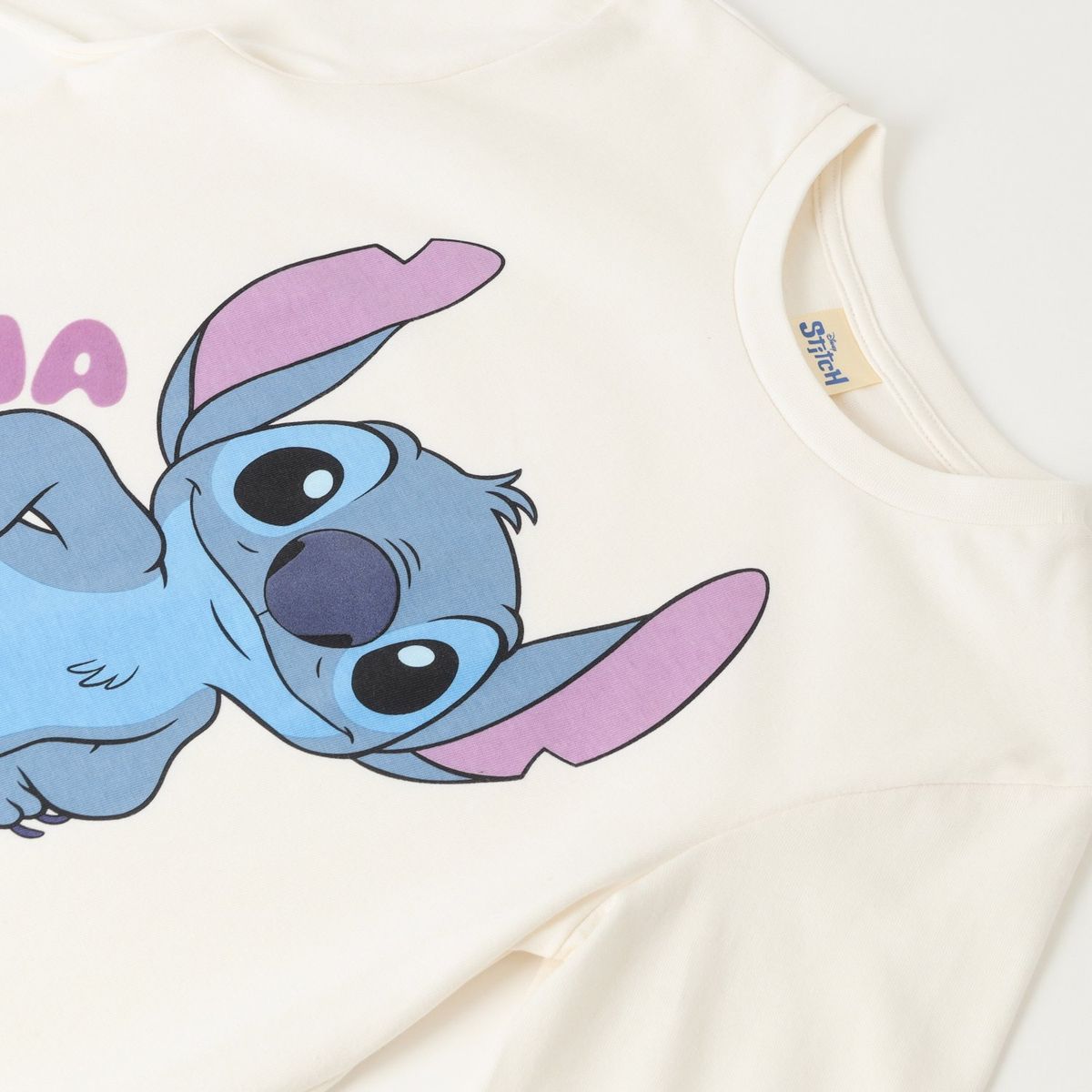 DISNEY - Polera Manga Larga Stitch Disney - Niños 2-8 Años