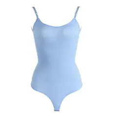 TIOZONEY - Faja Moldeadora Body Push Up - Celeste