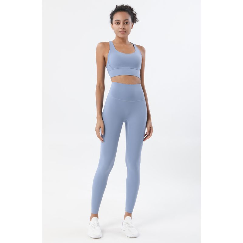 TIOZONEY - Sujetador deportivo con tiras para mujer