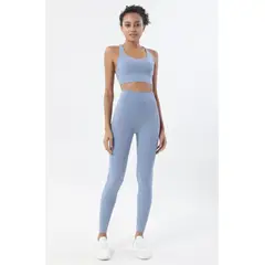 TIOZONEY - Sujetador deportivo con tiras para mujer