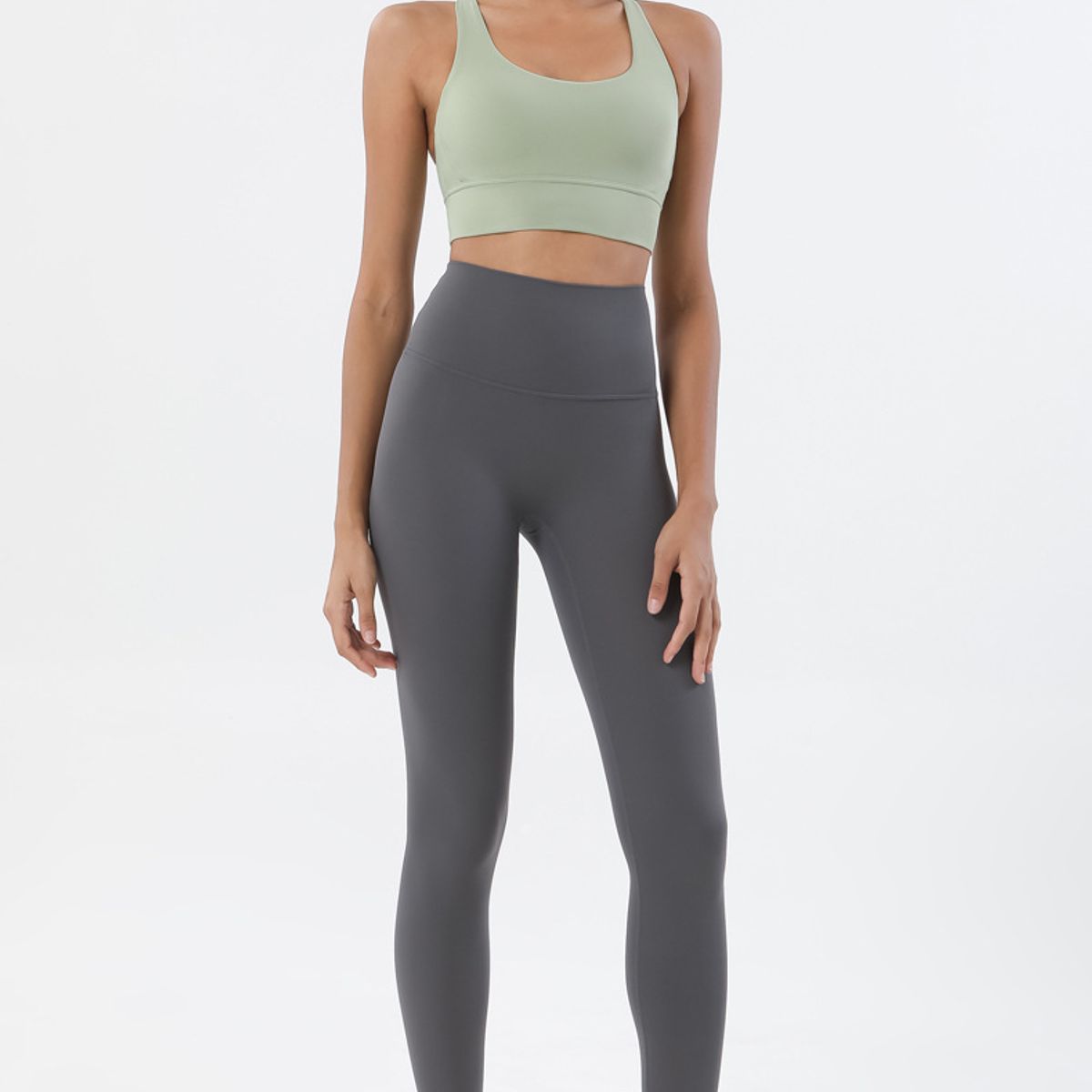 TIOZONEY - Sujetador deportivo con tiras para mujer