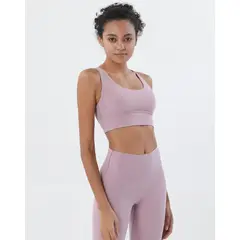 TIOZONEY - Sujetador deportivo con tiras para mujer