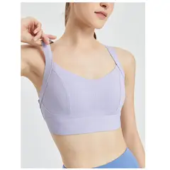 TIOZONEY - Sujetador deportivo de alto impacto para mujer