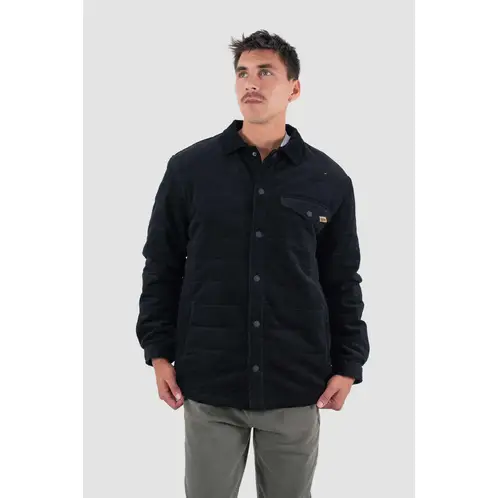 KAYA UNITE - Chaqueta Hombre Insulada Yuka Corduroy Negra