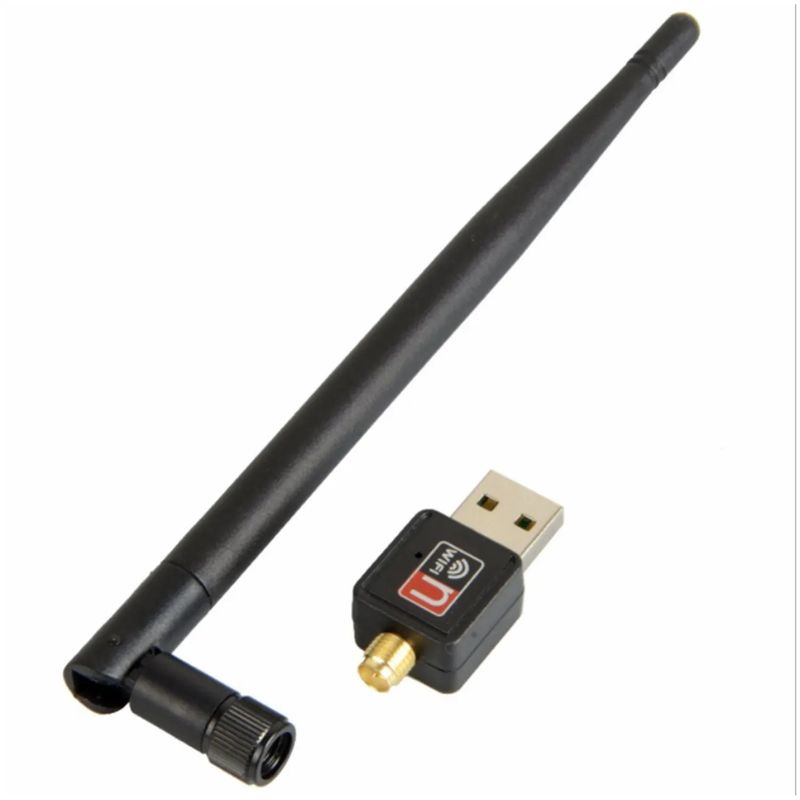 N NISHA ONLINE - Antena WiFi LAN Mini Usb 2.0 1200 Mbps Wireless Pc Notebook