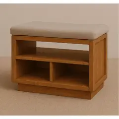 GENERICO - Banqueta organizadora de madera