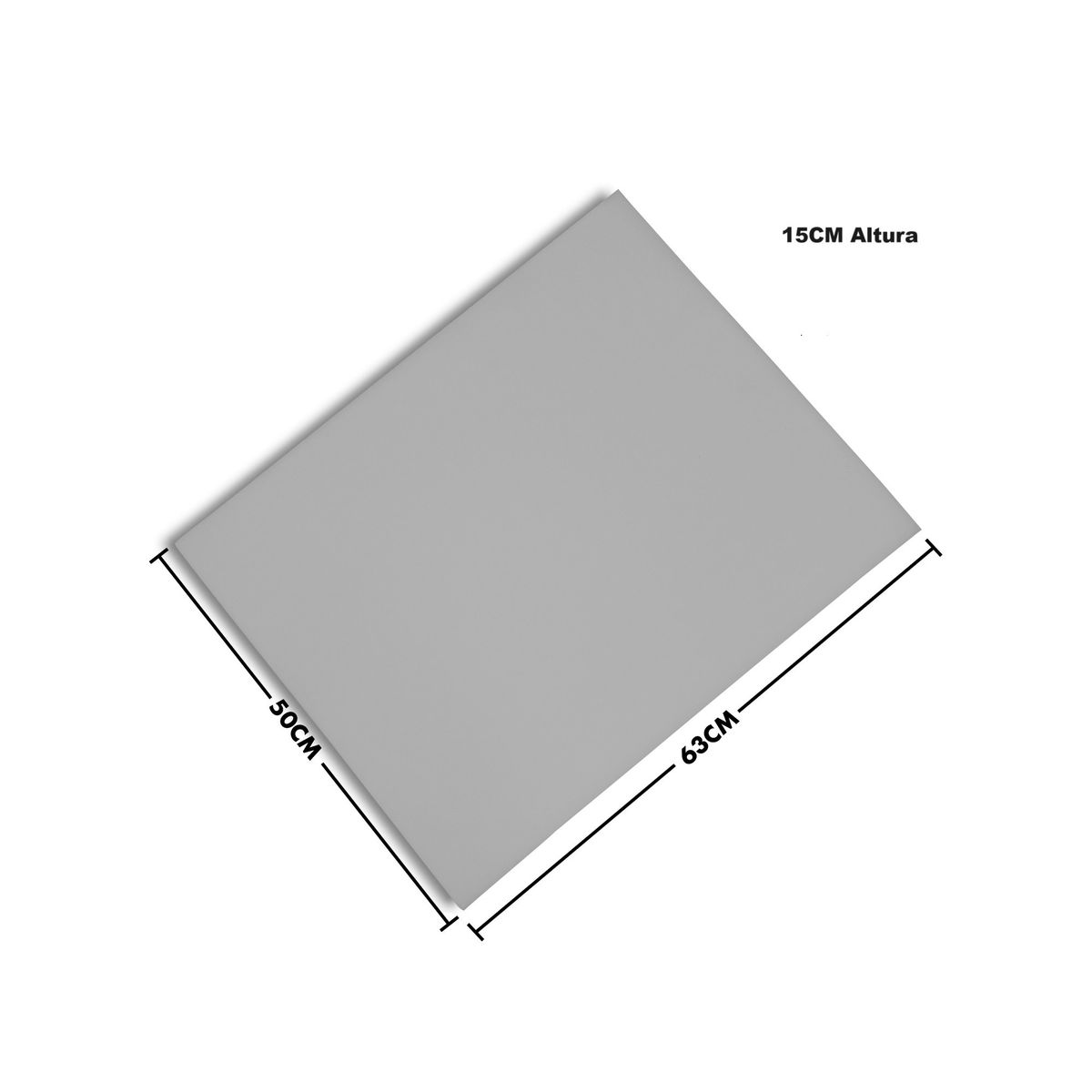 CHILENA CASAGRANDE - LAMINA DE ESPUMA  63x50x15xD24