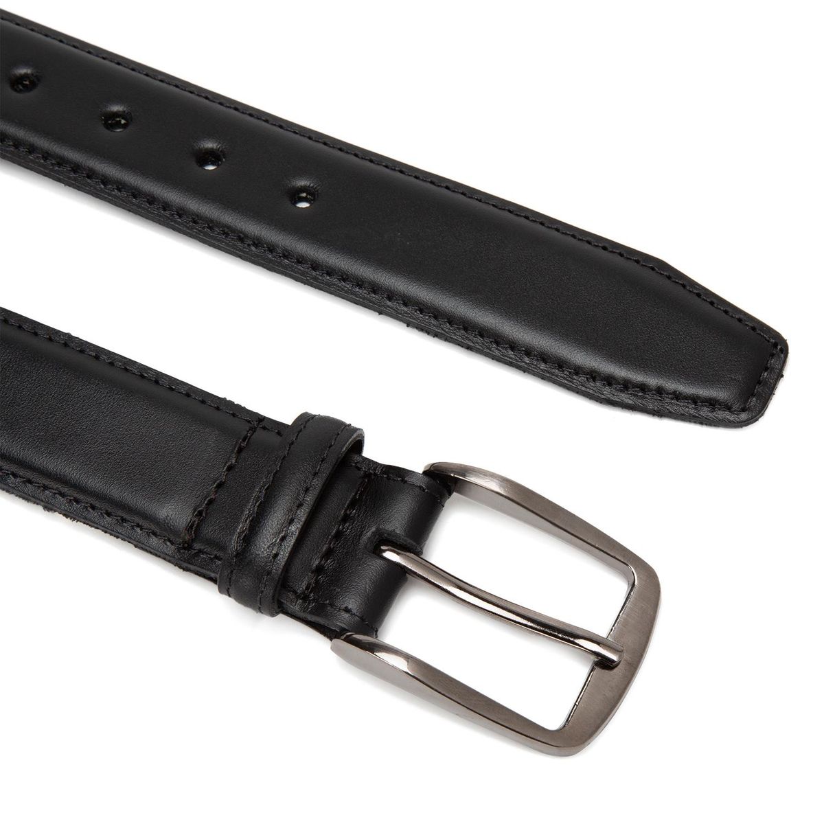 GUANTE - Cinturon de cuero hombre Guante negro