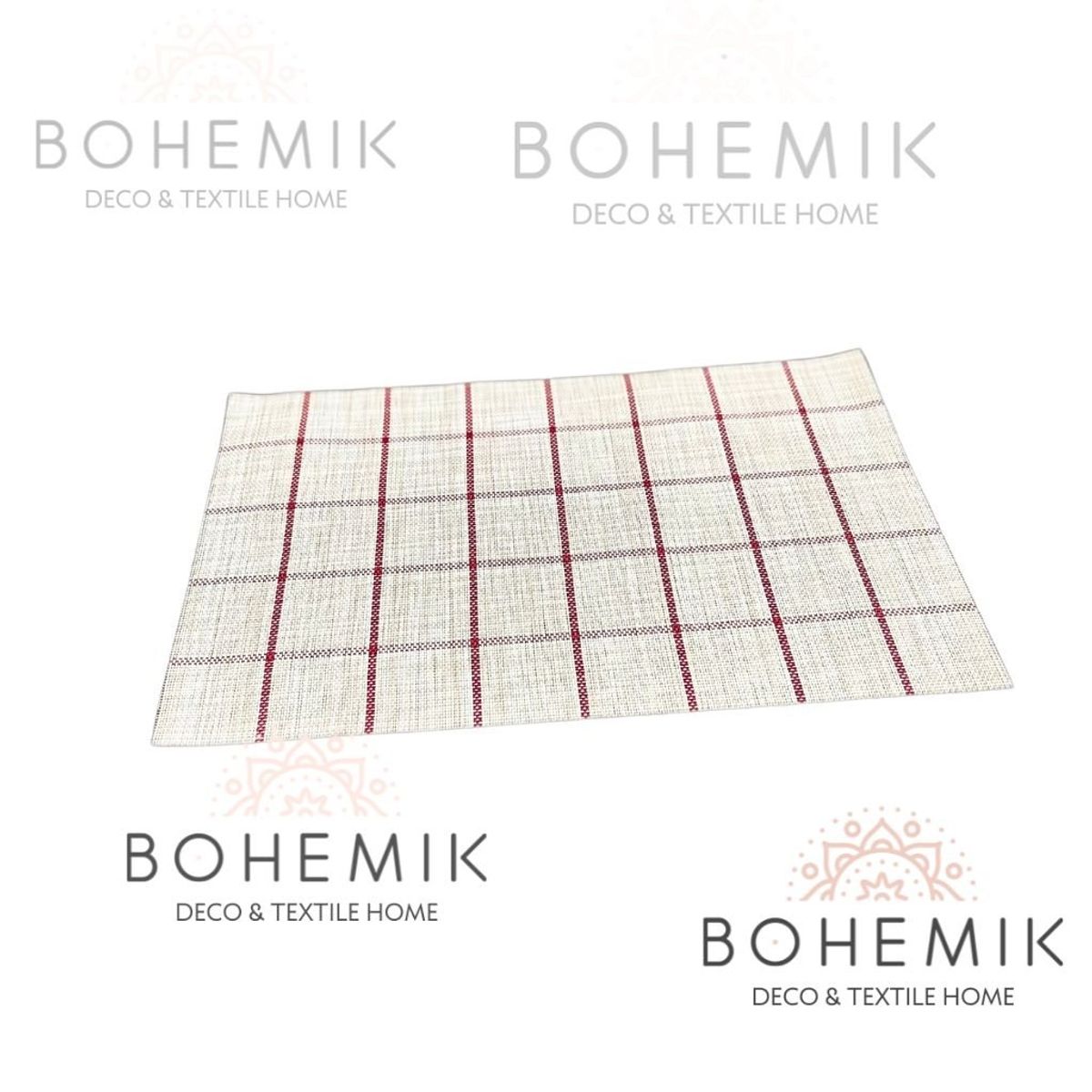 BOHEMIK - Set 4 Individuales Varma, Línea Bosark