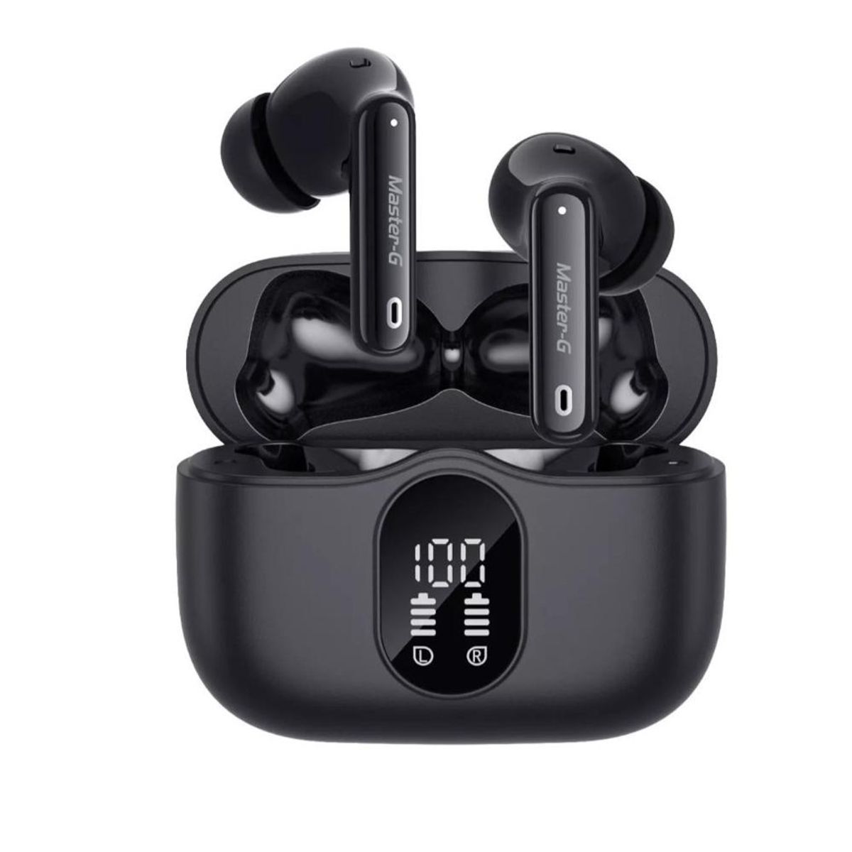 GENERICO - Audífonos Bluetooth Gamer TWS ANC Master-G Buds30 - Negro