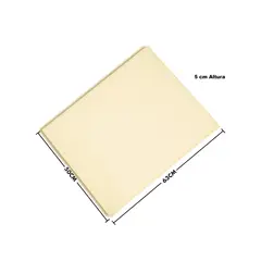 CHILENA CASAGRANDE - Lámina de Espuma D30 - 63x50x5 cm Alta Densidad Corte Preciso