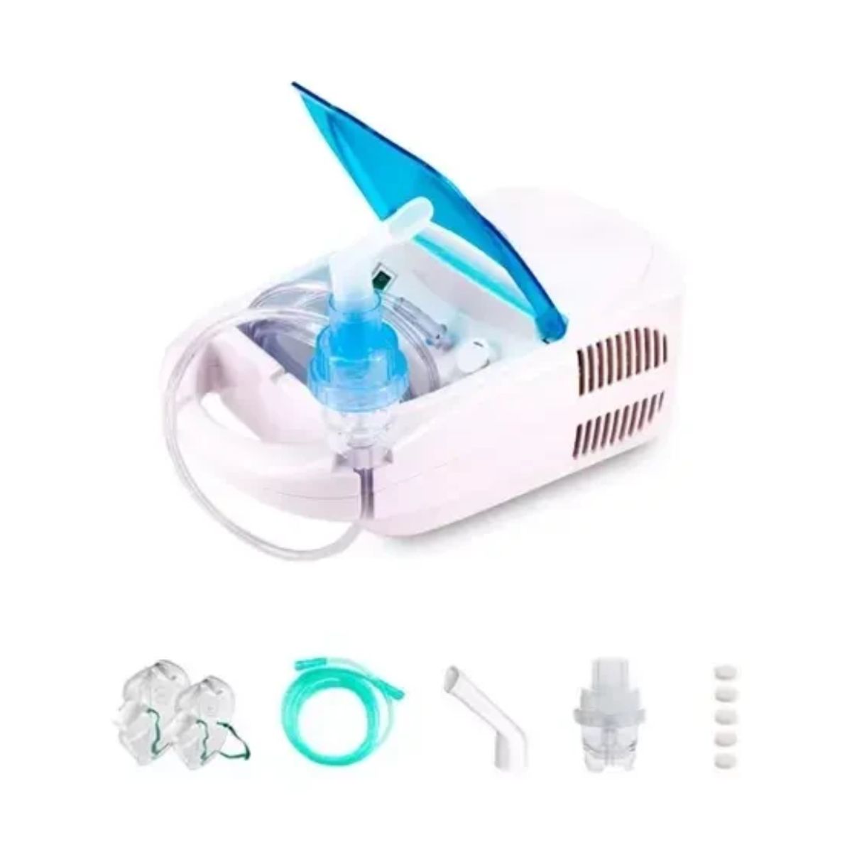 GENERICO - Nebulizador Asma Compresor Respiratorio Portatil