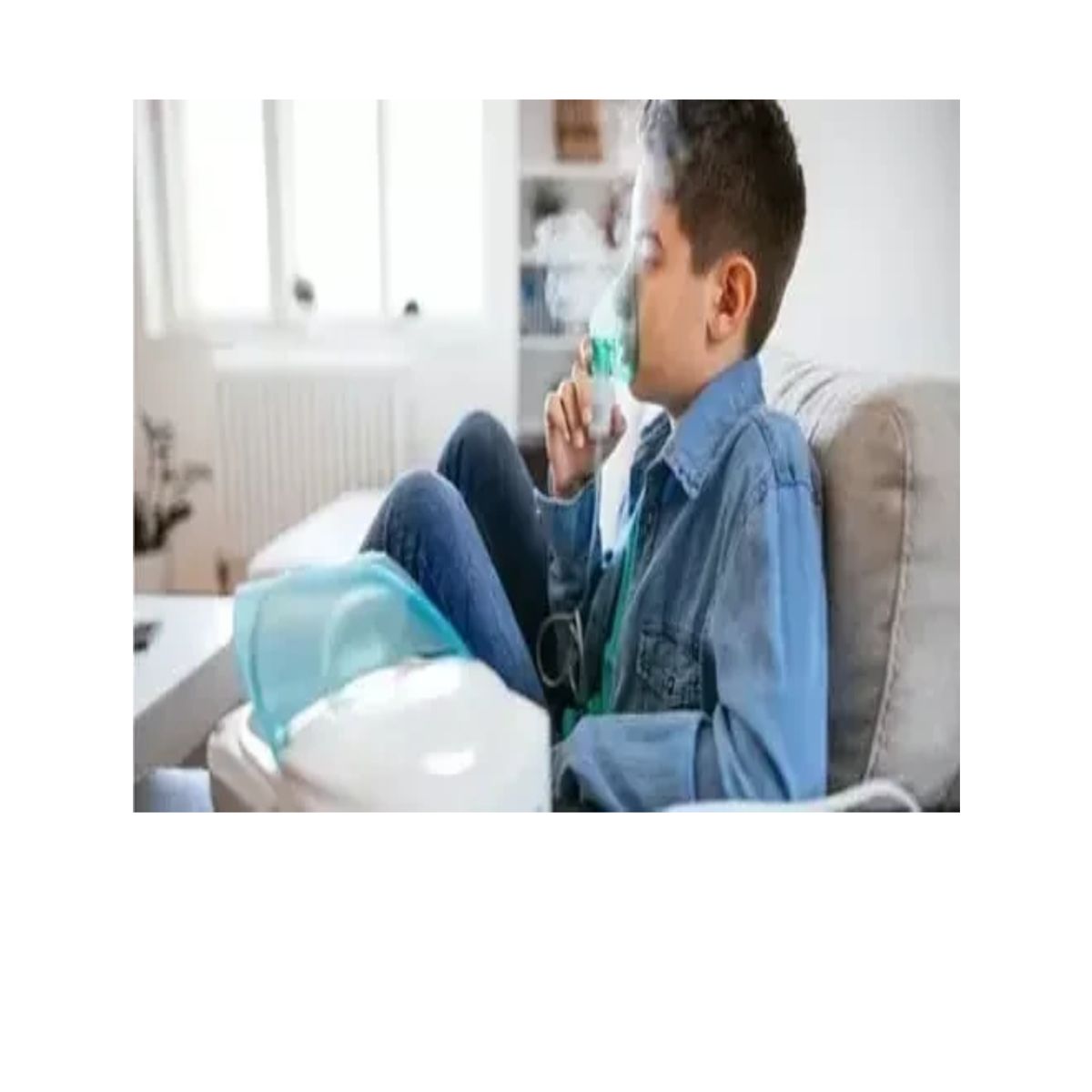 GENERICO - Nebulizador Asma Compresor Respiratorio Portatil