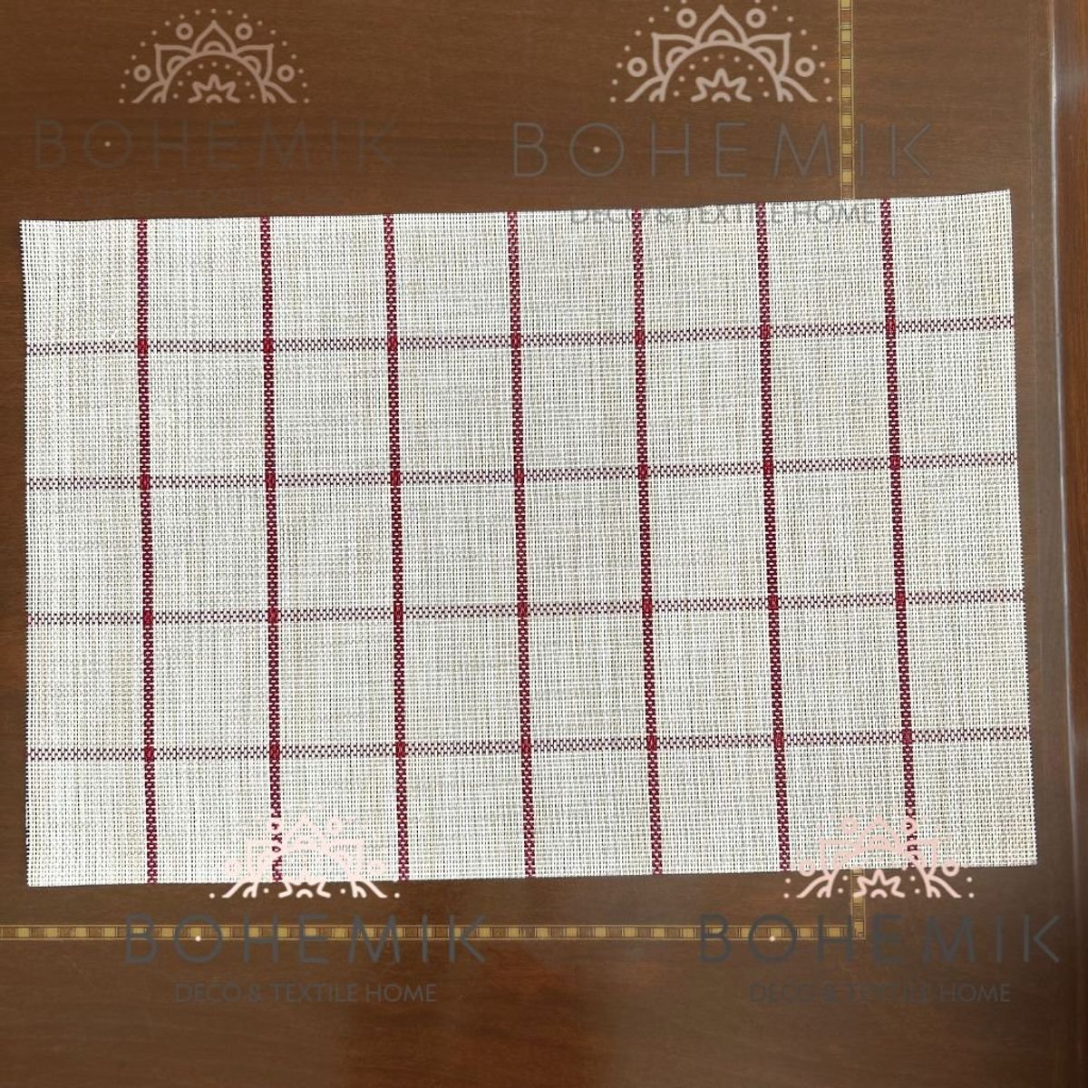 BOHEMIK - Set 6 Individuales Varma, Línea Bosark