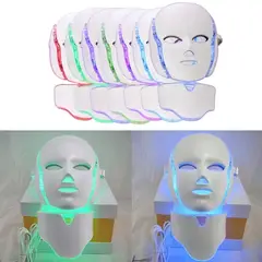 MOVI - Máscara LED Facial con Cuello Antimanchas Reparadora Reduce Arrugas