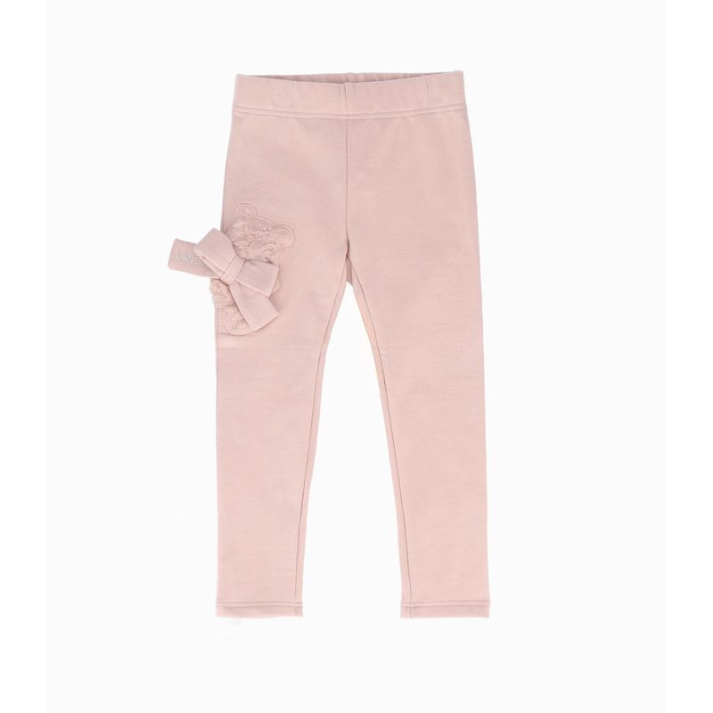 LIMONADA - Calza niña con oso beige Limonada