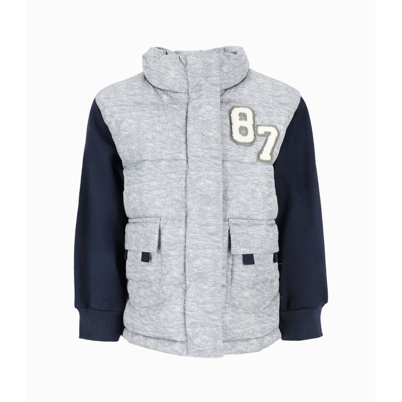 4KIDS - Chaqueta niño bicolor gris 4 Kids