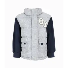 4KIDS - Chaqueta niño bicolor gris 4 Kids