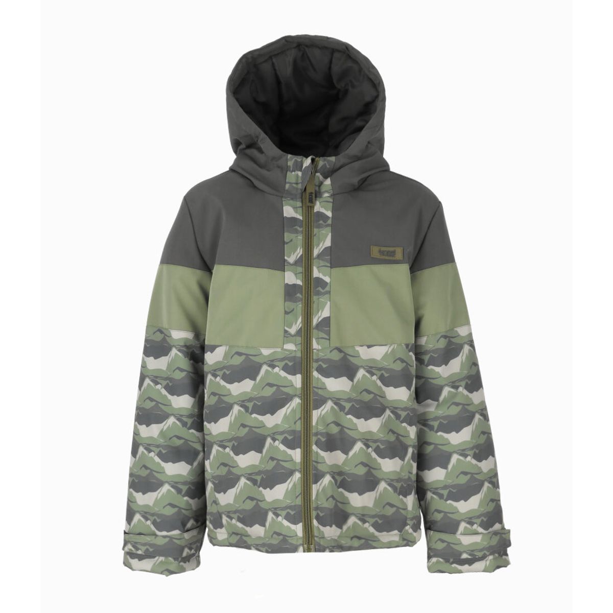 4KIDS - Parka niño con diseño gris 4 Kids