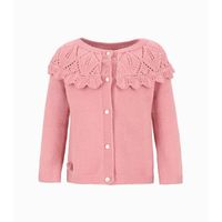 Chaleco bebés con vuelos palo rosa