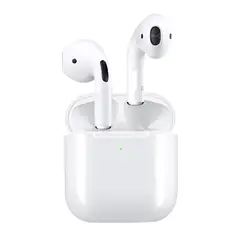 TECMASTER - Audífonos Bluetooth TWS Earbuds Mini Airpro Touch TM-300519 - Blanco