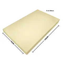 CHILENA CASAGRANDE - Lámina de Espuma D30 - 150x95x5 cm Alta Densidad Corte Preciso