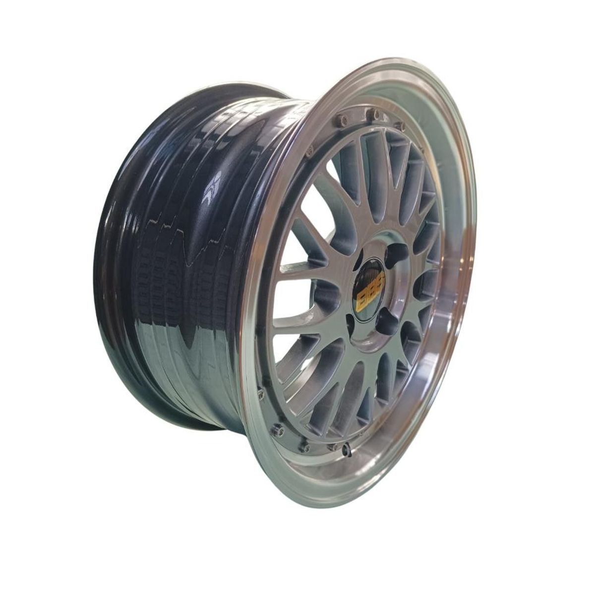 GENERICO - Juego de Llantas 15x6.5 4x100 Et38 hyper BM lip 506