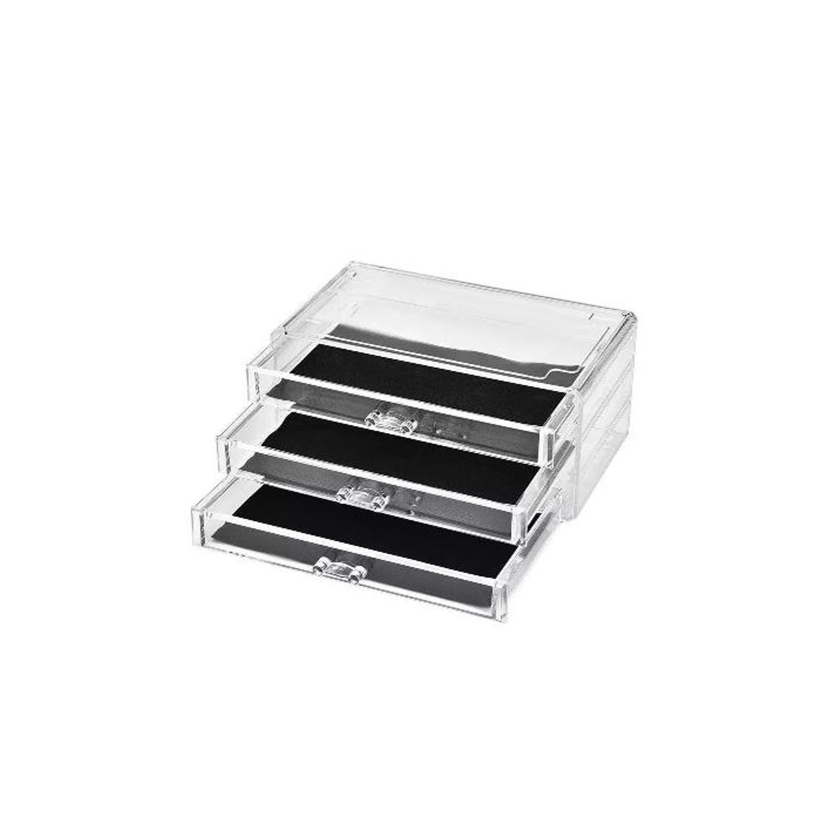 Organizador acrílico para maquillaje y cosmetiquero color transparente, marca GENERICO - Foto Principal