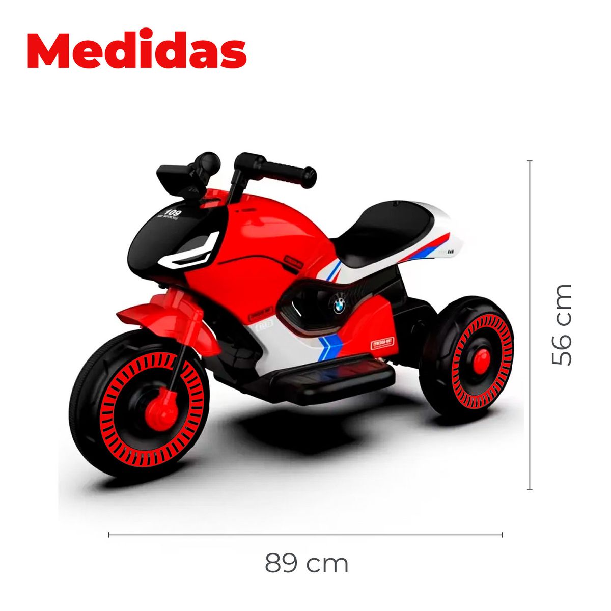 ALPHA - Moto Electrica Niño a Bateria Nitro Italy CF
