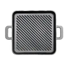 GENERICO - Plancha de Hierro Fundido 26,7 cm base lisa