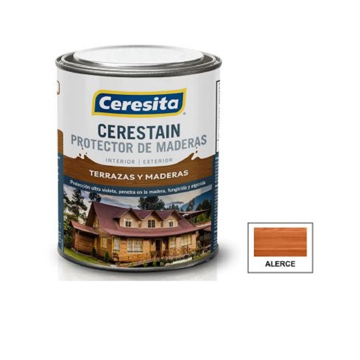 CERESITA - PROTECTOR DE MADERA CERESTAIN ALERCE un cuarto GL.