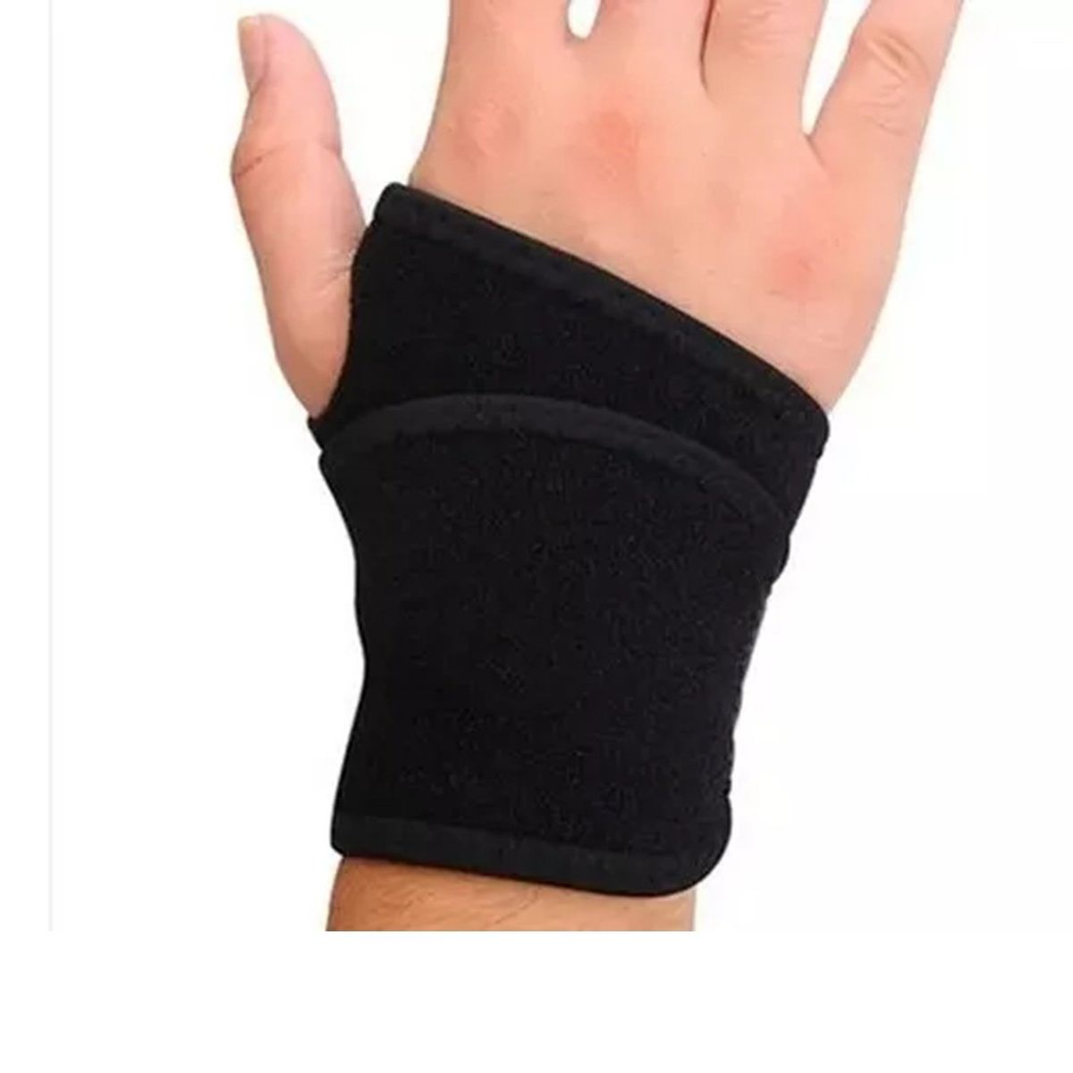 GENERICO - Muñequera Ajustable Con Orificio Pulgar Ortopédico Elastica