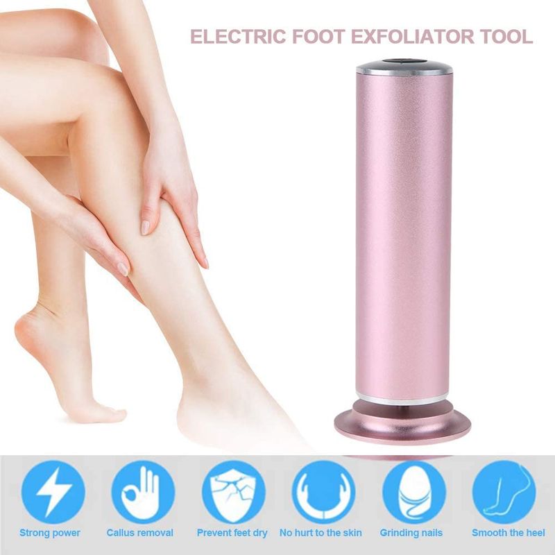 PUREPOWER - Limador eléctrico para pies - Rosa