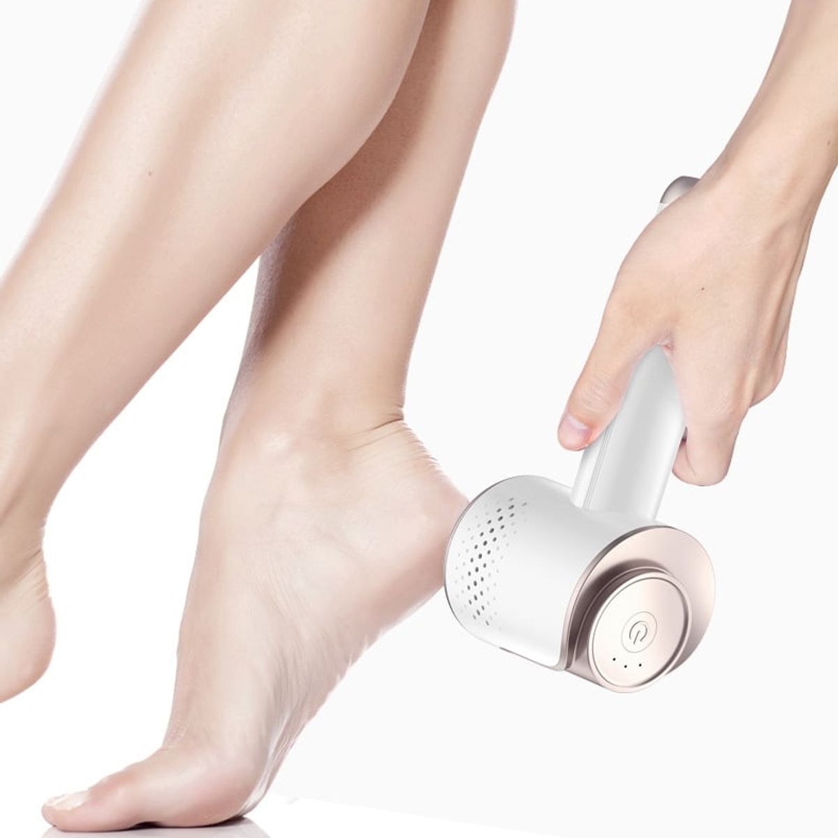 PUREPOWER - Eliminador de callos recargable Con kit de pedicura Para piel muerta