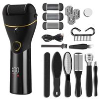 Eliminador de callos recargable Con kit de pedicura Para piel muerta