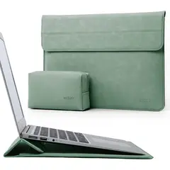 PUREPOWER - Funda Protectora Compatible con MacBook AirPro13 y 14-verde