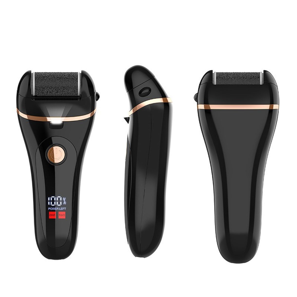 PUREPOWER - Eliminador de callos recargable Con kit de pedicura Para piel muerta