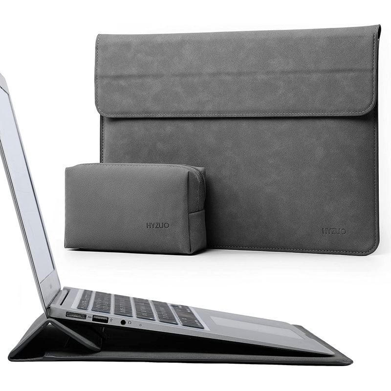 PUREPOWER - Funda Protectora Compatible con MacBook AirPro13 y 14-Gris