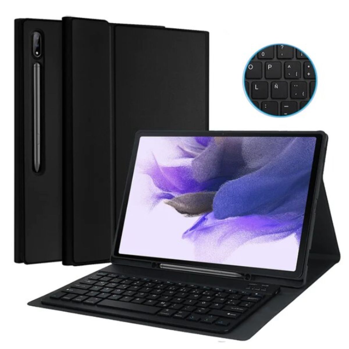 GENERICO - Funda Con Teclado Negro Para Samsung S10 Ultra 14.6 X920