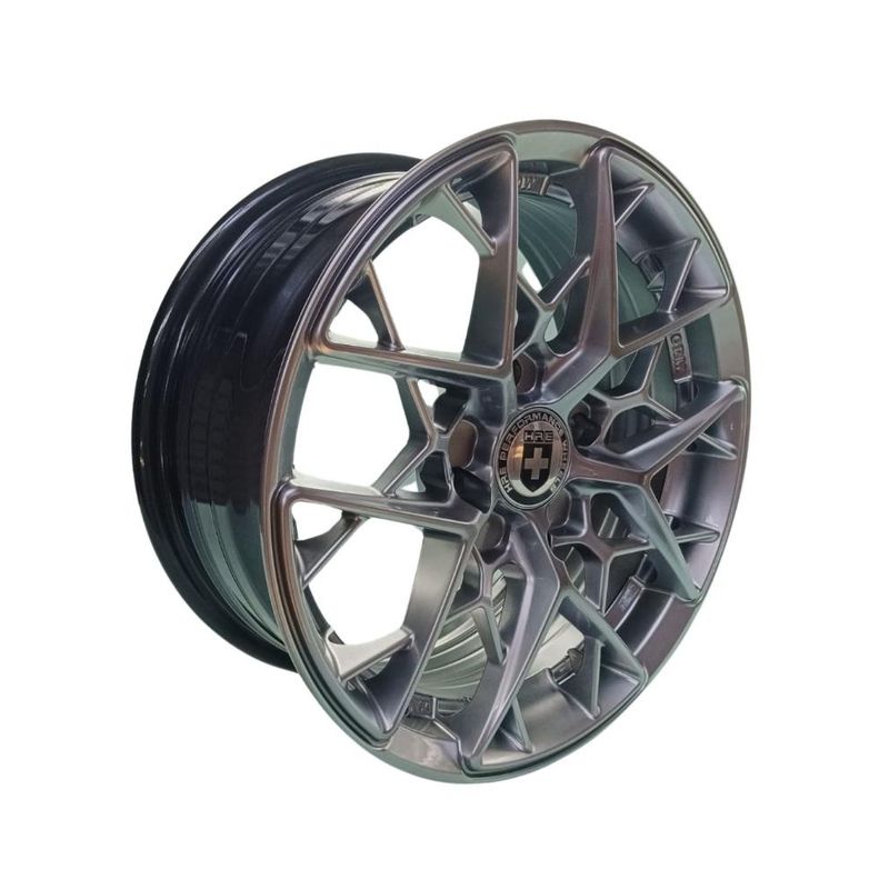GENERICO - Juego de Llantas 15x65 4x1143 Et35 hyper black 511