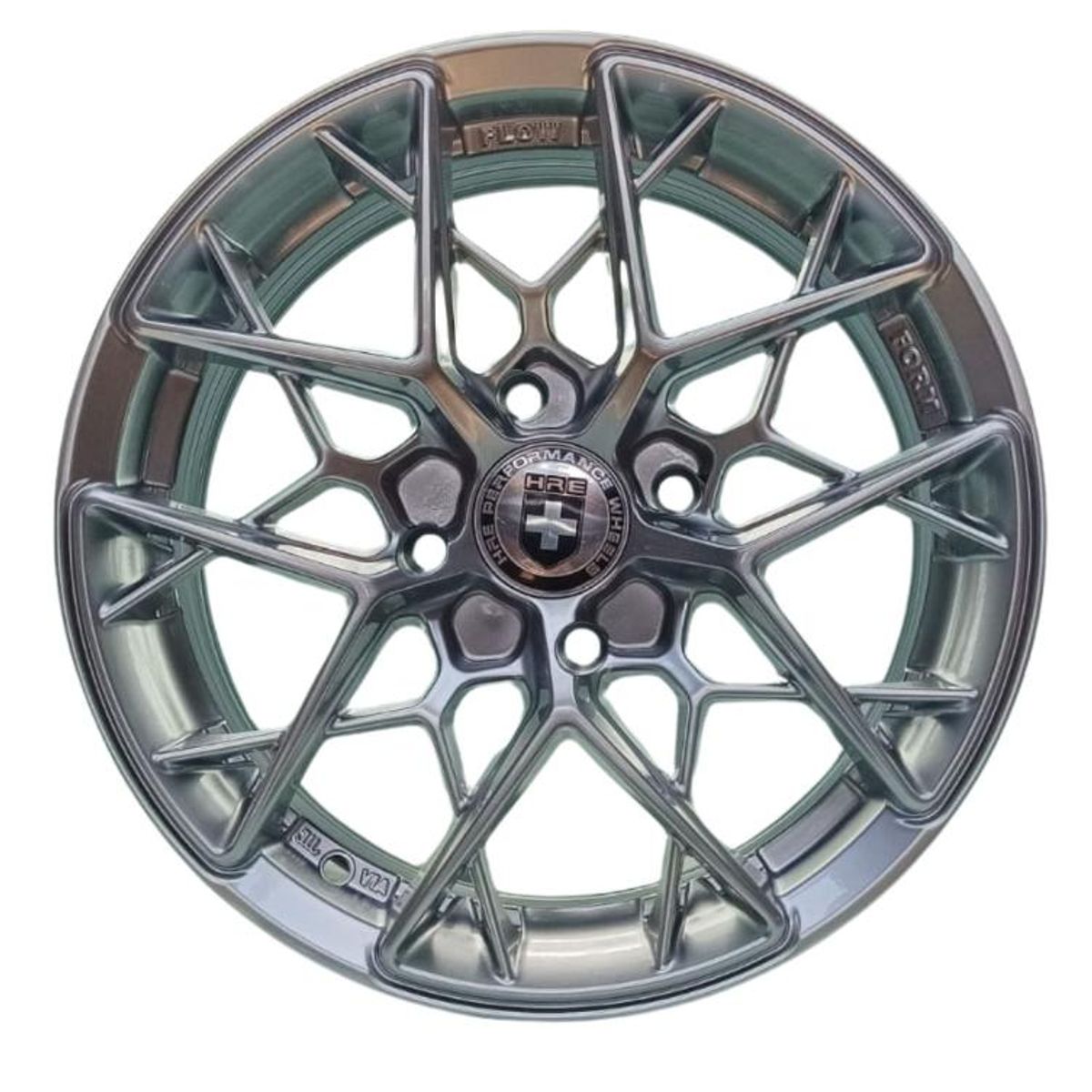 GENERICO - Juego de Llantas 15x65 4x1143 Et35 hyper black 511