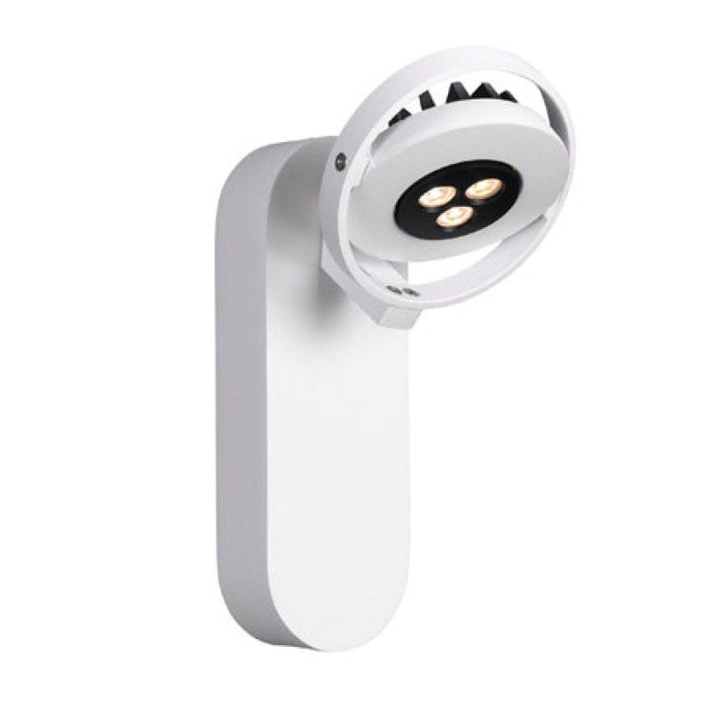 TEMPORA - Foco direccionable aluminio blanco