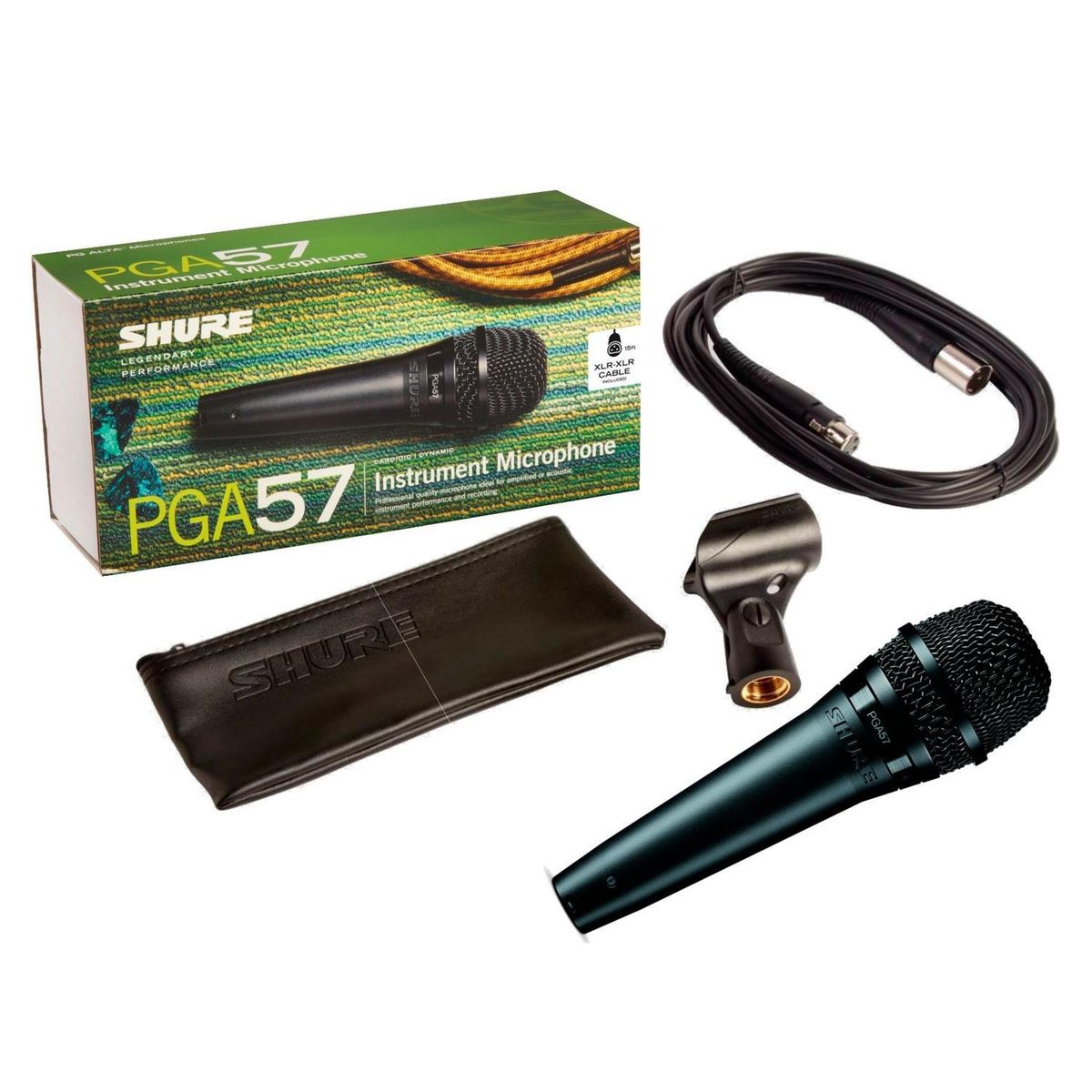 SHURE - Shure PGA57 XLR Microfono Dinamico