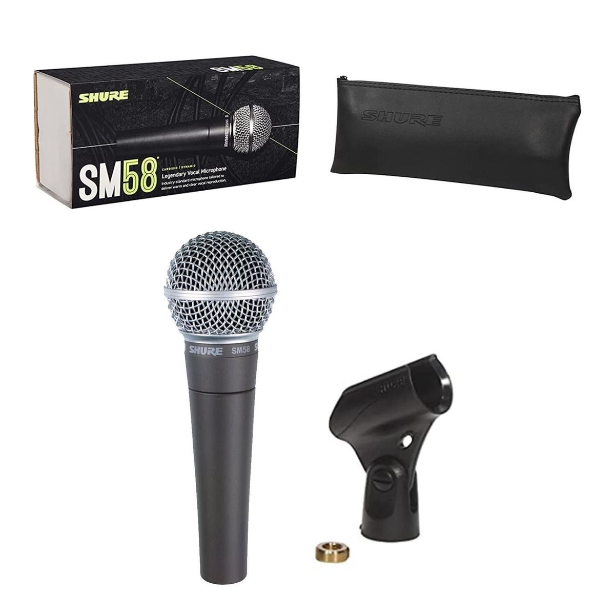 SHURE - Shure SM58 LC Microfono Dinamico