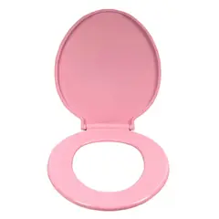 FANALOZA - TAPA WC UNIVERSAL PLASTICA ROSADO