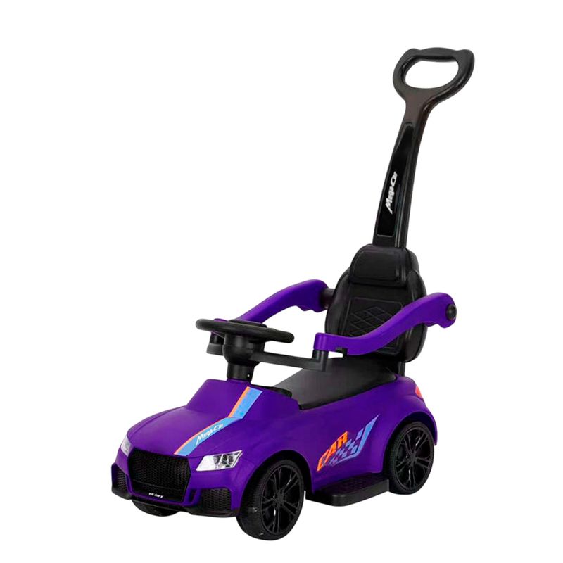 ALPHA - Auto  Correpasillo Con Mango Y Sonido