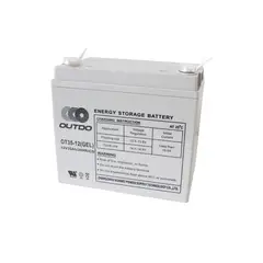 OUTDOOR TECH - Batería de respaldo 12 volt 35Ah recargable