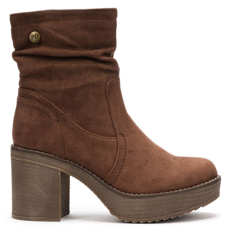 CHINITOWN - Bota Casual Mujer Café Josh Chinitown